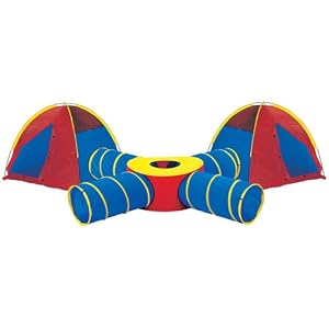 Pacific Play Tents Tunnels of Fun Super Set with Tents by Pacific Play Tents