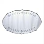 ETCHED FLORAL WALL MIRROR