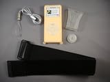 Silicone Case Cover for Apple iPod Mini with Belt Clip and Neckstrap - 6 color Variations!, Orange