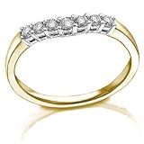 Curved Diamond Band 1/4ctw