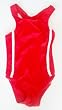 Girls T-Back 1 Piece 1PC Swimsuit with 2 Racing Stripes on Sides. 12 Colors Sizes 4-16.