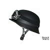 Motorradhelm im Wehrmacht Style mit Brille Gr��e XL