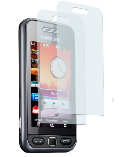 2 x mumbi Displayschutzfolie Samsung S5230 