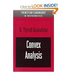 Convex Analysis (Princeton Landmarks in Mathematics and Physics)