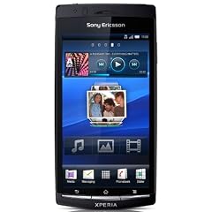 Sony Ericsson Xperia arc S Smartphone (10.7 cm (4.2 Zoll) Touchscreen, 8.1 Megapixel Kamera, Android 2.3 OS,  1GB Speicher) midnight blue