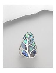 Shell Ring In 92.5 Sterling Silver