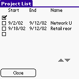 My Projects downloadable Software