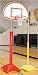PORTABLE / ADJUSTABLE BASKETBALL BACKSTOP & GAME STANDARD