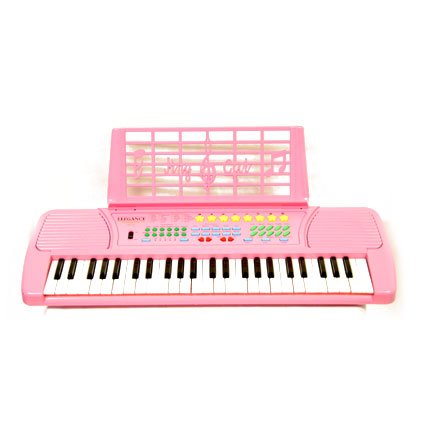 Elegance 49 Keys Musical Electronic Keyboard - Pink product image