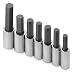 SK Hand Tools 41227 7-Piece Fractional Hex Bit Socket Set