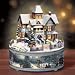 Thomas Kinkade Music Box Victorian Christmas