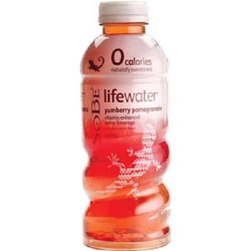 SoBe Lifewater 0 Calories, Yumberry Pomegranate, 20-Ounce Bottles (6 Pack)
