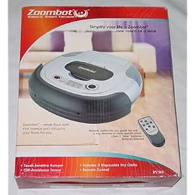 Black & Decker Applica Zoombot Robot Vacuum Cleaner RV500