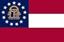 Valley Forge National Georgia State Flag, measures 3-Foot x 5-Foot