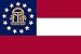 Georgia State Flag, Nylon (3 ft. x 5 ft.)