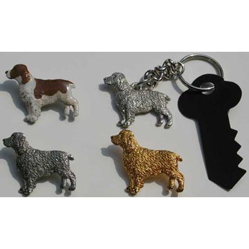 English Springer Spaniel Hand Painted Pin