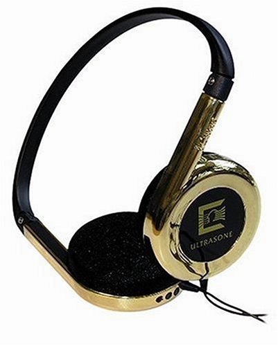  ULTRASONE iCans-Aurum S-Logic Surround Sound Portable Headphones 