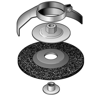 Bosch 2610906260 Guards for Grinding Wheels