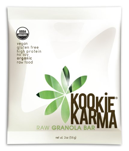 Kookie Karma Raw Granola Bar - 2.0 oz - 12 count box