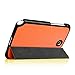 Fintie Samsung Galaxy Note 8.0 Case Cover - Ultra Slim Lightweight Stand Smart Shell with Auto Sleep/Wake Feature, Orange