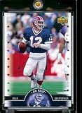 2005 Upper Deck Legends Jim Kelly Buffalo Bills Football Card #40 - Mint Condition - In Protective Display Case !!