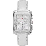 MICHELE Deco Moderne Silver Alligator by Michele