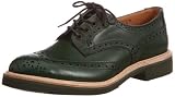 「[トリッカーズ] Tricker's Tricker's Wing Tip Full Brogue Derby Shoes / Gumlite Sole M7292-11  Green(Green/7.5)」の画像