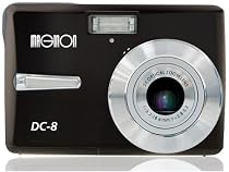 Maginon DC-8 Digitalkamera (8 Megapixel, 3-fach opt. Zoom, 6,4 cm (2,5 Zoll) Display) schwarz