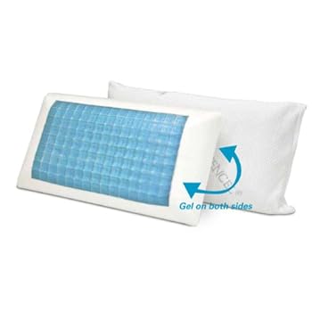 Gel Double Layer Memory Foam Pillow by Chili Technologies