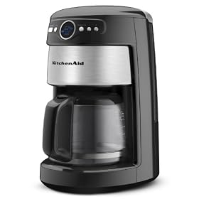 Buy KitchenAid 14-Cup Glass Carafe Coffee Maker, Onyx Black