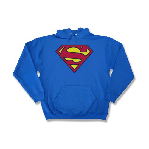 Superman Classic Adult Logo Hoodie
