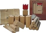 KUBB Original Color, das Original aus Schweden, Premium Qualit�t aus Gummibaum (pro St�ck) - 