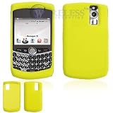 BlackBerry 8300 Curve Trans.Yellow Silicon Skin Case