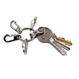 picture of True Utility Keyring System TU45 Key Ring Solution with Keyshackle and Cleverclips