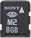 8GB Sony - Memory Stick Micro M2 Speicherkarte für Sony 
EricssonHandy W380i / W52S / W580c / W580i / W610c / W610i / W660 / 
W700i /W710c / W710i