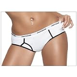 Penthouse Lingerie Penthouse Boyshort White/black Small