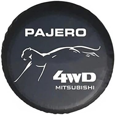 Smilar PVC Leather Pajero Wheel Spare Tire Cover 1-PC 15-inch diameter 70-75cm