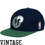 Dallas Mavericks Mitchell & Ness Hardwood Classics Retro Logo 2-Tone Snapback Hat