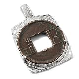 Sterling Silver WuShu Han Dynasty Chinese Coin Pendant