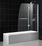 SHDR-3148586-01 Dreamline Aqua Clear Glass Hinged Tub Door Mount: Right