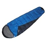 10T Mumienschlafsack TR 300 | Schlafsack bis -16� C in hellblau/dunkelblau - 