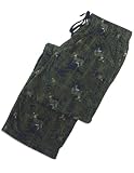 Famous Brand - Mens Fleece Pajama Pant, Olive, Navy