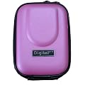 LUPO Water & Shock Resistant Digital Camera Bag Case - PINK (for Canon, Fuji, Sony, Panasonic, Samsung, Nikon, Pentax, Lumix, Kodak, Olympus & all other Compact Digital Cameras - Internal Size: 95 x 65 x 20mm)