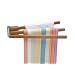 Better Housewares 2480 Wall-Mounted 3-Arm Bamboo Towel Bar