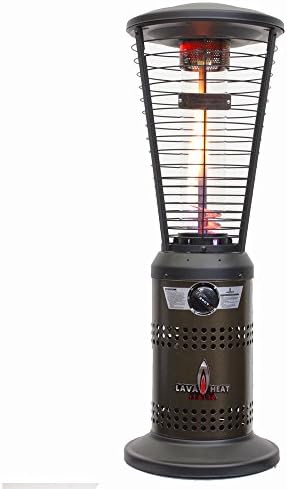 Lava Heat Italia Ember Mini Tabletop Light Propane, 10,000 BTU, Heritage Bronze