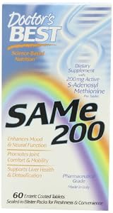 Doctor's Best Sam-e 200 mg, 60-Count
