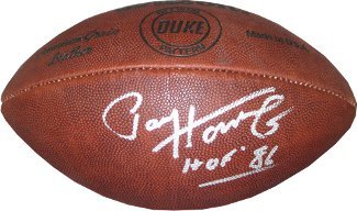 Paul Hornung Signed Packers Football - HOF 86