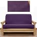Ultra Suede Grape Purple Futon Cover Size: Full