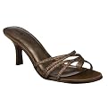 Women's Mossimo® Halle Glitter Sandals - Bronze