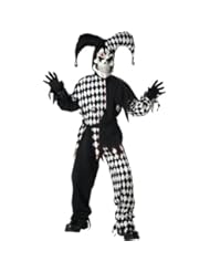 Apparel: Evil Jester Costume - X-Large - California Costume Collection